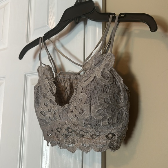 Lace Bralette Taupe Grey from Boutique - Picture 2 of 6